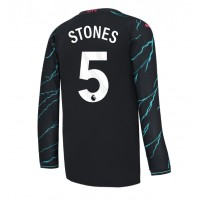 Manchester City John Stones #5 Tretí futbalový dres 2023-24 Dlhy Rukáv